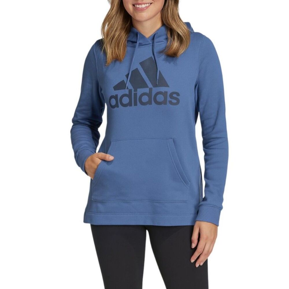 Adidas Women’s Logo Hoodie with Side Stripes | Size Large
